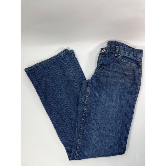 Vintage Express X2 Jeans Retro Worn In Denim Blue Express Womens Flare Jeans - Picture 1 of 7